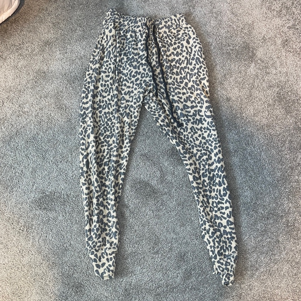 Cheetah Print Joggers